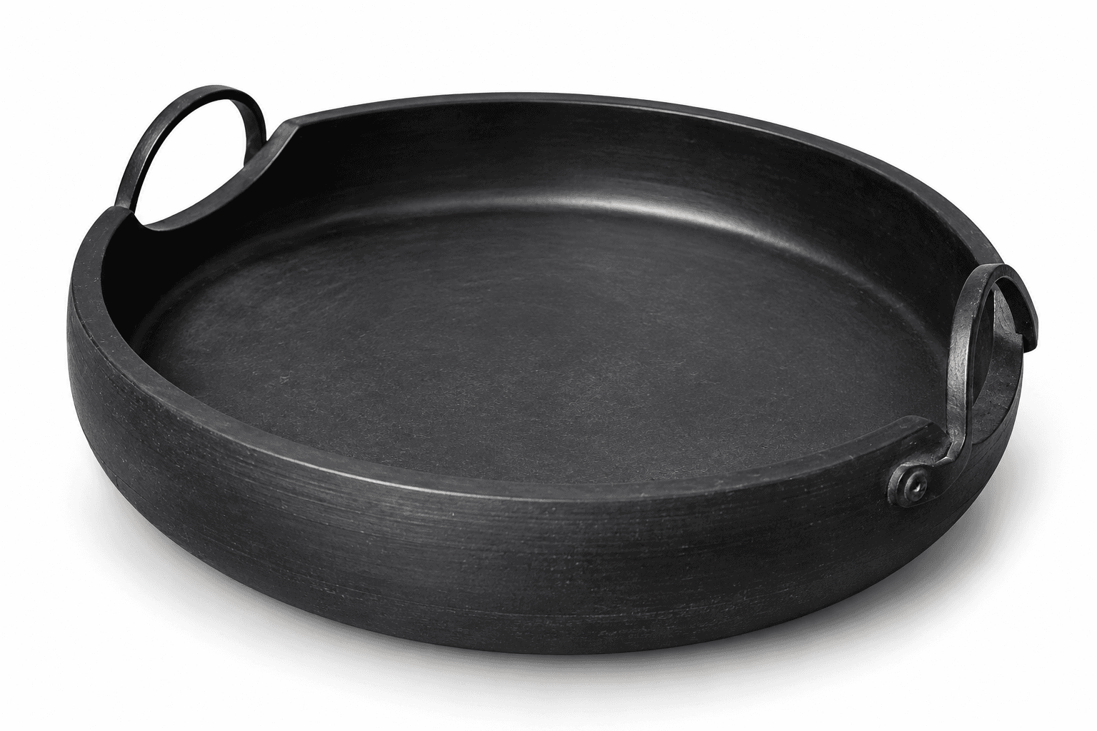 Black Round Tray Handles
