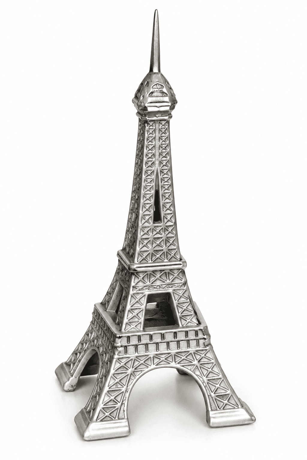 Silver Eiffel Tower Figurine